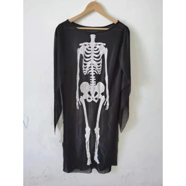 Halloween-kostym Vuxen Zombie Skräck Grim Reaper
