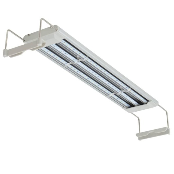 vidaXL Akvarielampe LED 50-60 cm aluminium IP67 1200