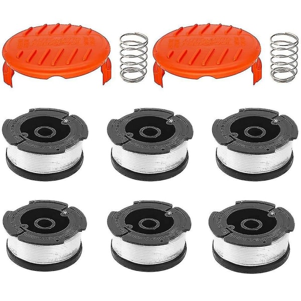 Black+Decker A6481 Spool + 6 Pack Line For Reflex Trimmer null ingen