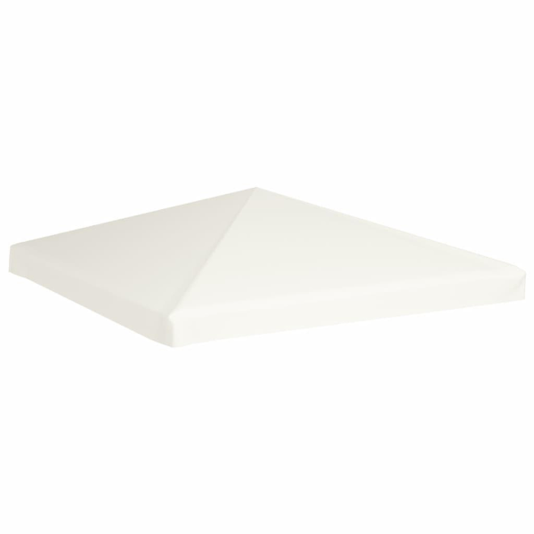 vidaXL Paviljongtak 310 g/m² 3x3 m gräddvit white 3600