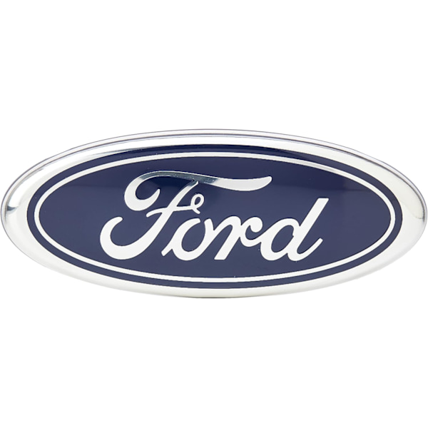 Ford F1140508 Fiesta MK6 2001-2008 Front Oval Ford Huv-logotyp (11,5 cm × 4,5 cm)