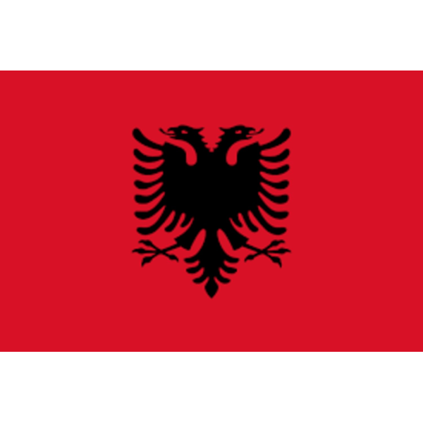 Flag - Albanien 100 Albania