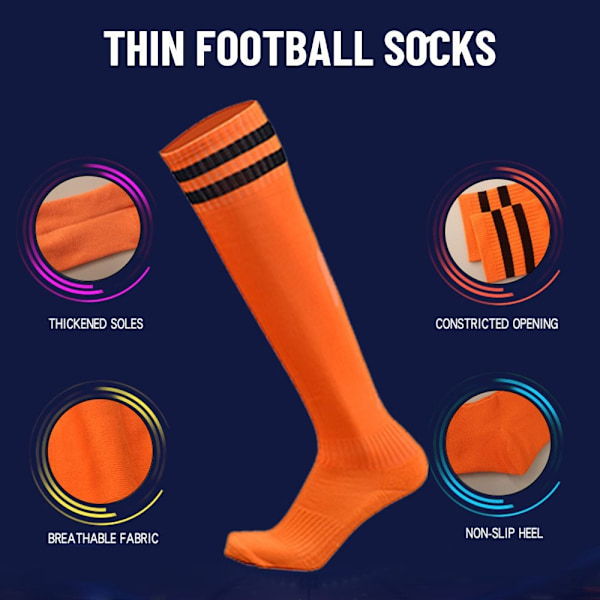 Fodboldstrømper Fodboldstrømper ORANGE-FA4- orange