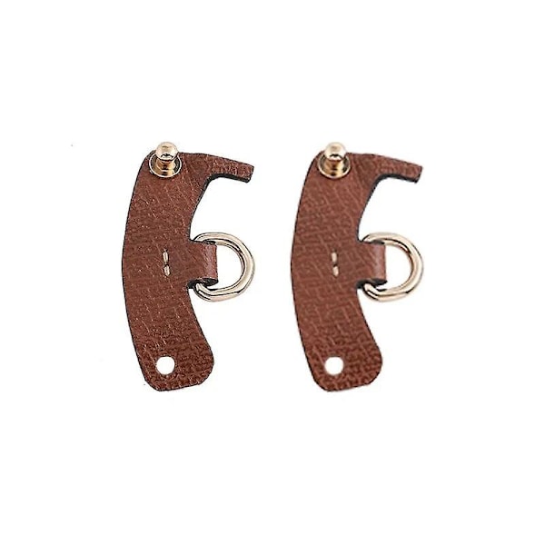 Veskereim for Longchamp Veske Transformasjon Tilbehør Gratis Stansing for Miniveske Skulderrem Miniveske Brown-gold