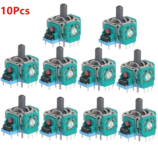 10st/5/1st 3D analog sensormodul erstatningskontroll Joystick Axis Analoga tommelstikker Reparationstilbehør for PS5 10Pcs