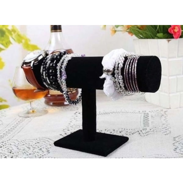 Klokker og armbåndsdisplay T-stativ (Hvit)