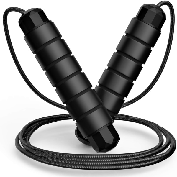 Springtov, Tangle-Free Rapid Speed Jumping Rope Cable med Kugle