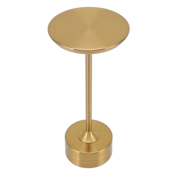 Trådløs Bordlampe Genopladelig 2000mAh 3 Lysstyrkeniveauer Bærbar USB C LED Metal Senglampe Guld