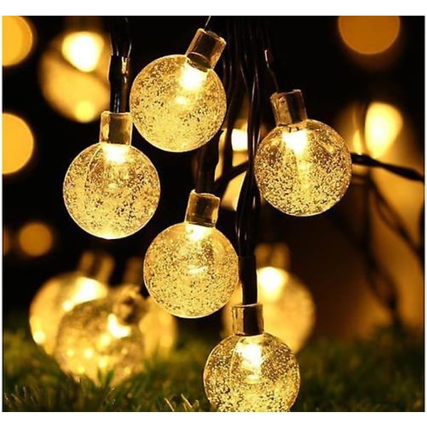 Solar String Lights, 5m 20led Solar Lights Outdoor Garden, Water