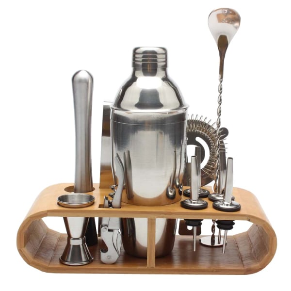 750ml Rustfritt stål Bar Cocktail Shaker Set Barware Verktøy