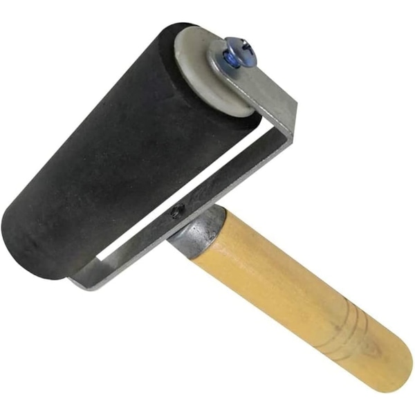 Färgträblockstryck Deluxe Hårdgummi Brayer Roller Tung