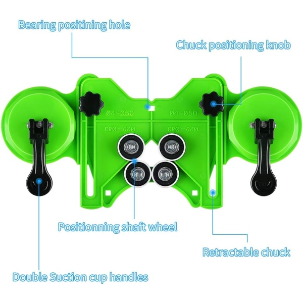 Borsett for hullsag, 4-84 mm justerbar flisskutter