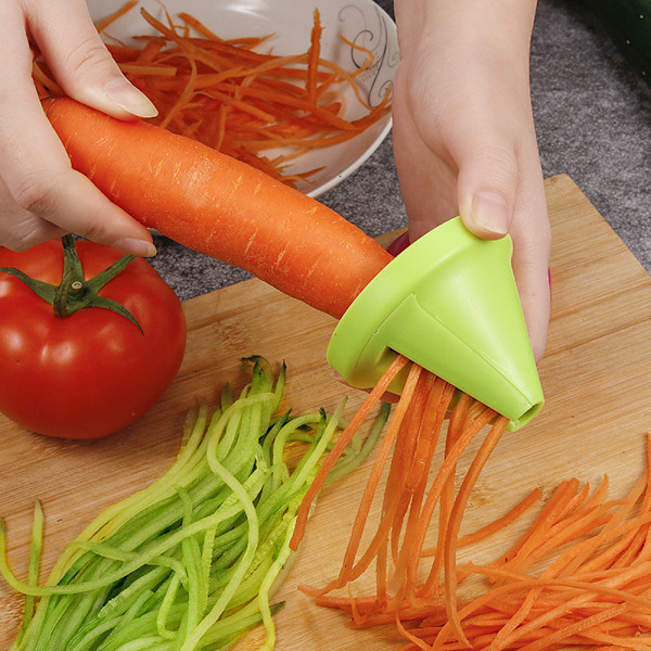 Håndholdt Spiralizer Grøntsagssnitter - Zucchini Spaghetti Maker