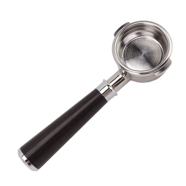58mm Bottomless Naked Portafilter Universaali Kahvinkeitin Kaksikorvainen Portafilter Ruostumaton Teräs Kahvi Portafilter Tyyppi A Violetti Sandelpuu 0.2