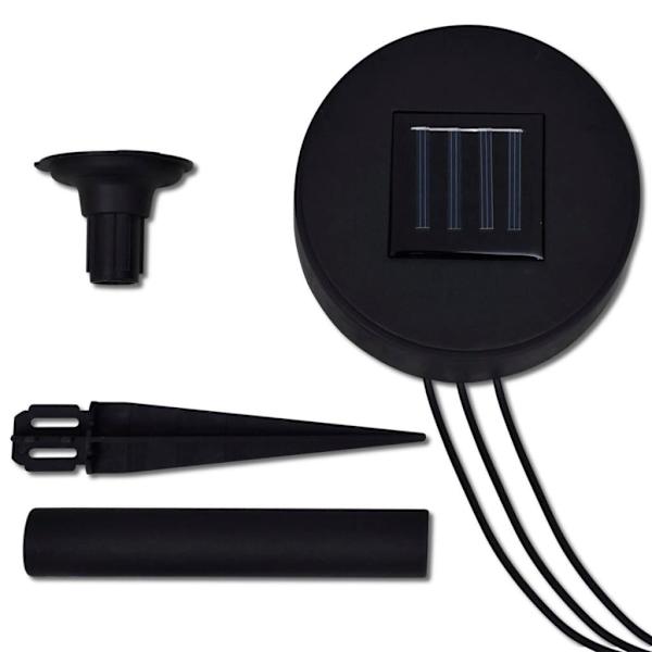 vidaXL Pool Lampe 3 LED Solenergi Vit 500