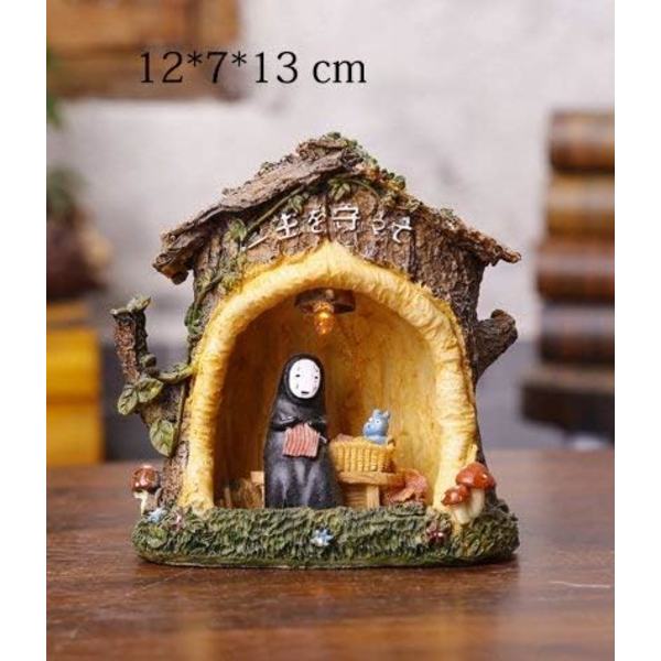 Spirited Away No Face Man Nattlampa Barn Present Barn Leksak