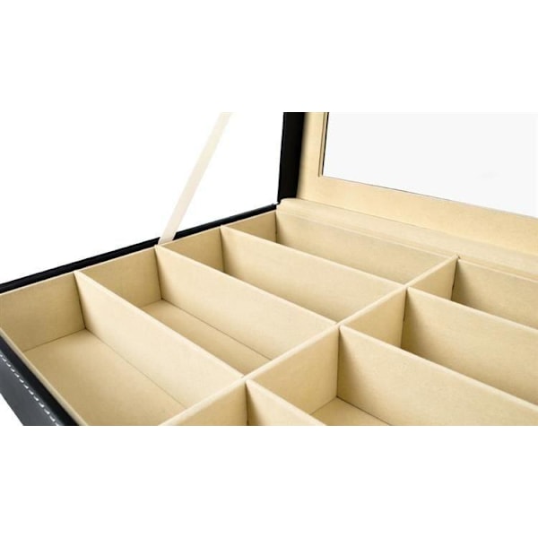 Brilleræske 8 Rum / Brilleopbevaring - Briller Opbevaring black 1205