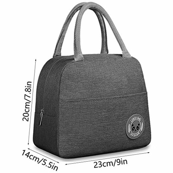 Lunch Bag, Tote Bag for Women Wide Open Insulated Cooler Bag