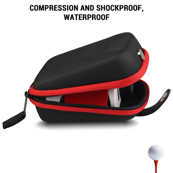 Golf Rangefinder Fodral Eva Hård Skal Range Finder Väska Utomhus Teleskop Jakt Rangefinder Förvaringsväska [FW]