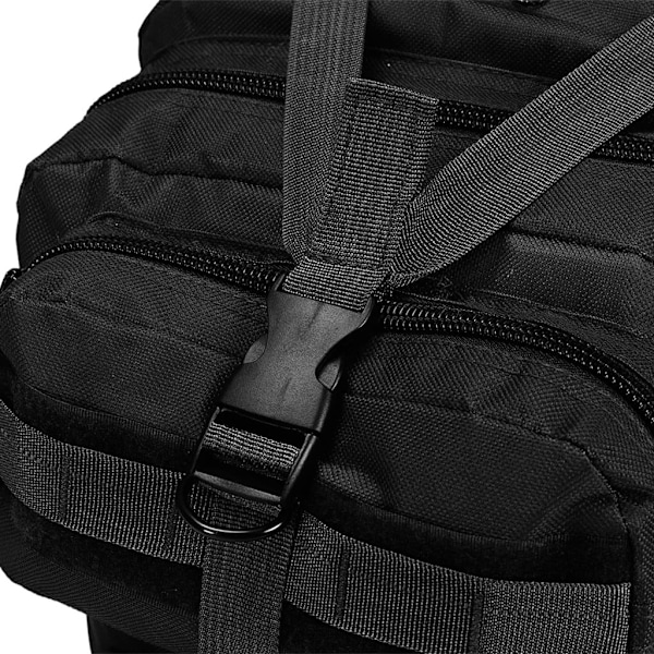 vidaXL Army Rygsæk 50 L Sort black 1150