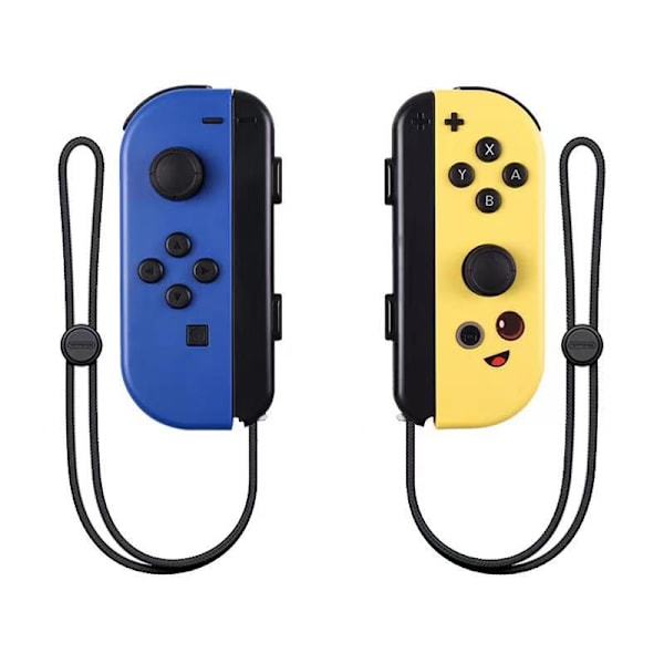 NS-switch vänster och höger handtag joycon handtag switch bluetooth handtag med fjärrväckning och handrem Baseball night