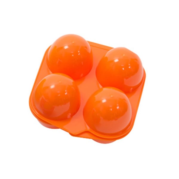 Rutnät Äggförvaringslåda Bärbar plast Ägghållare Behållare Organizer för utomhusresor Camping Picknick Ägg för case 4
