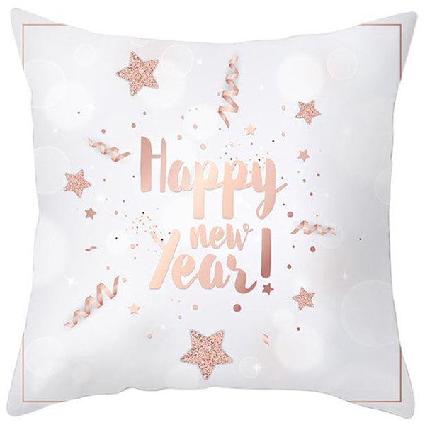 18' julrosa omslag Snowflake Case Soffa Heminredning #3