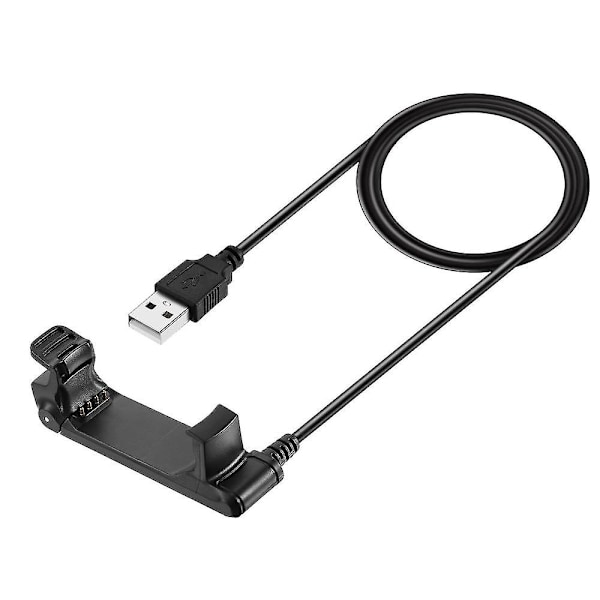 USB Laddningsdocka Laddare Adapter Dataöverföring 1m Kabel Linje Bärbar För Forerunner 220 Smartwatch