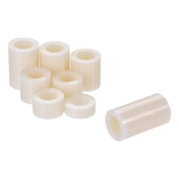 160 stk ABS runde avstandsstykker sortiment plast standoffs 8,2mm 160pcs