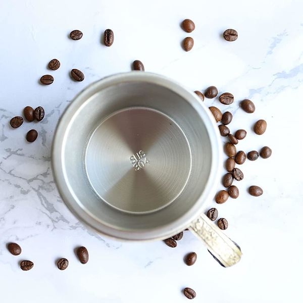 18 fl oz Nordisk Mytologi Verdens Træ Yggdrasil Øl Sejd Knap, Rustfrit Stål Livets Træ Kaffe Drikke Kop til Mænd og Fars Dag Gave 600ml