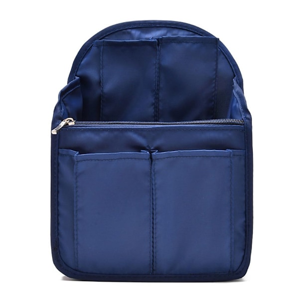 Rygsæk Opbevaring Indsækspose Indre Pose Lomme Sortering Pose Liner Organizer Navy