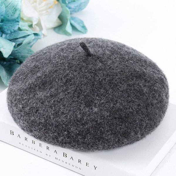 Ull Basker Cap Basker Mössa GRÅ grey