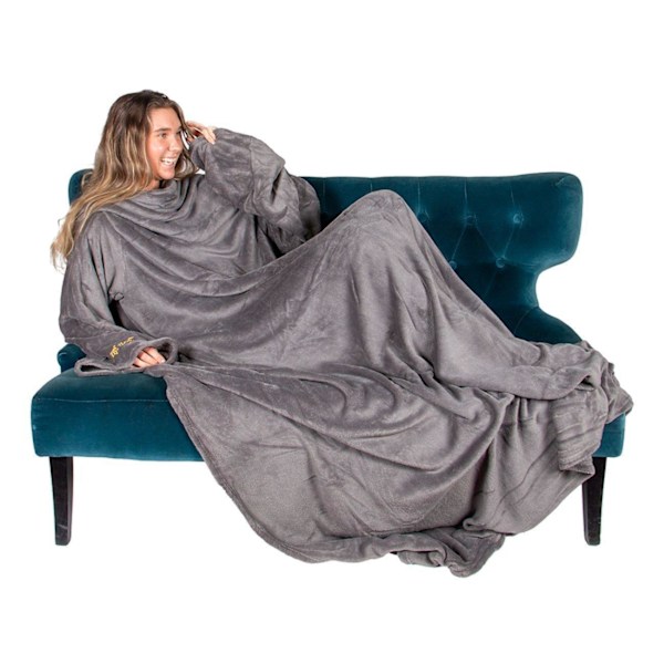 Snug Rug Deluxe Filt Med Ärmar (originalet) gray 1000
