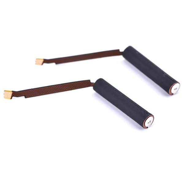 2st utbytesbatteri för Airpods 1 och 2 generations batteri Black