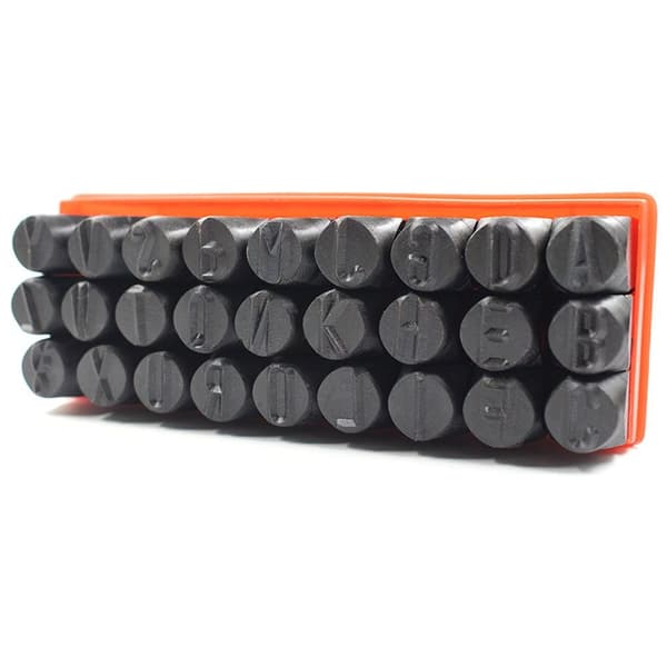 Bogstavstans Alfa-numeriske Stempler Alfabetstempler-XF33-