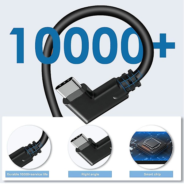 16FT med ladeport Steam Stable Link-kabel kompatibel med Meta Quest Pro New