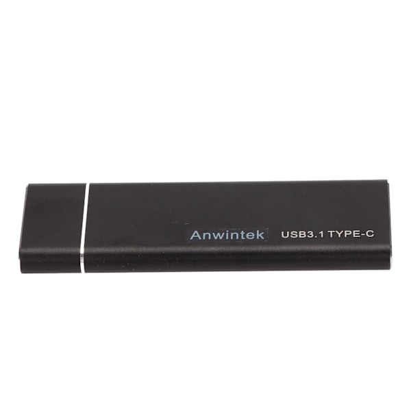SSD-kabinet M.2 NGFF PCIE NVMe til USB3.1 10G Høj hastighed 2230/2242/2260/2280 Bærbar harddiskboks 0.1
