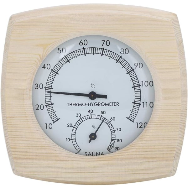 Bastu termometer och hydrometer, bastu trä termometer