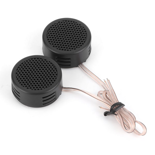 2st Bärbar Mini Bil Diskanthögtalare 12V 500W Hög Effekt Klar Ljud Universal