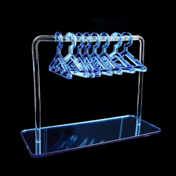 Ørepynt Stativ Organizer Smykke Display Holder BLÅ Blue