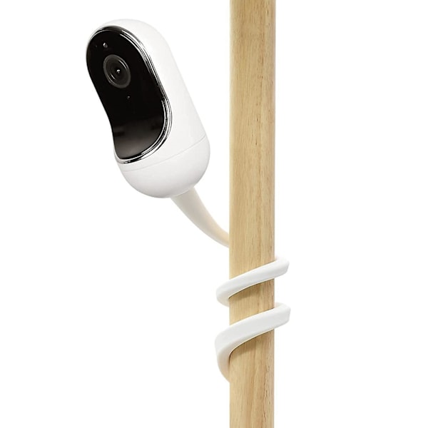 Flexibel vridbar fäste för Owlet baby Silver Grey