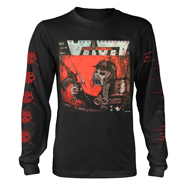 Voivod Unisex Voksen War & Pain Langærmet T-shirt M Sort Black Black M