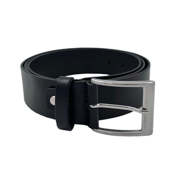 Miesten nahkavyö Musta 130cm Black