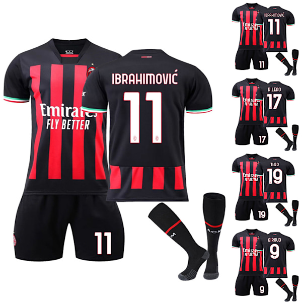 Børnefodbold MADRID Milan Hjemmebanetræningsdragt og strømper - spot sales 11 11 20#