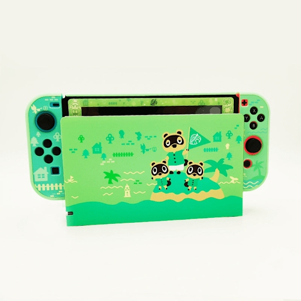 For Nintendo Switch Mobile Son Raccoon Game Console Beskyttende deksel NS Fargerike deksel Mech