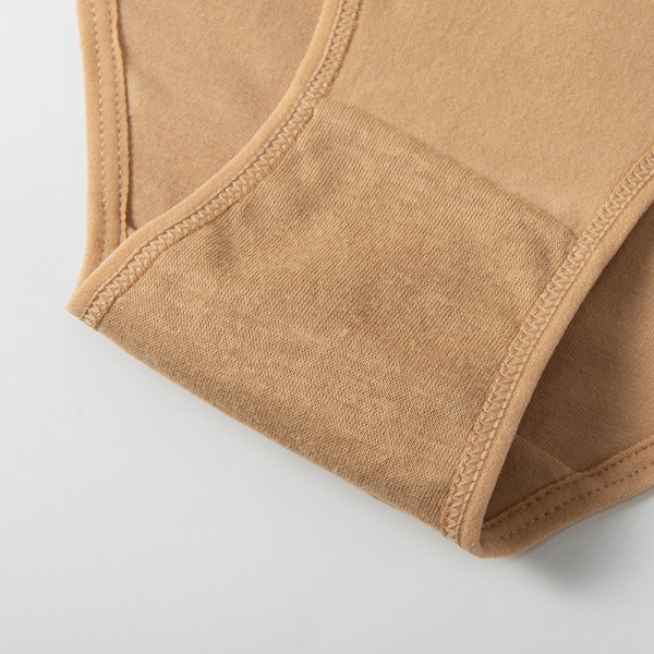 6 st Apparels Damunderkläder Kvinnor - Bomullsunderkläder för kvinnor - Mjuka, andningsbara, lätta, stretchiga, hipster trosor för damer M