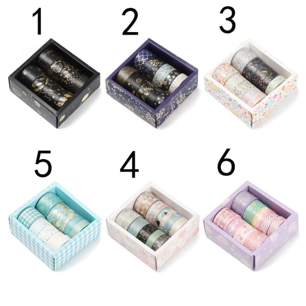 Dekorativ selvklebende tape Scrapbooking-klistremerke 5 5