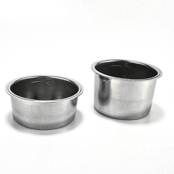 Portafilter 51mm Delonghi EC685:lle, 2 tyyppistä kahvijauhekupia