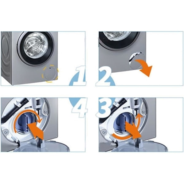 Aftapningsprop til Siemens, Bosch Wm1095/1065 Wd7205 vaskemaskine