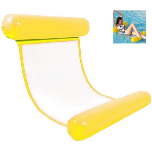 Uppblåsbar Vattenhängmatta, Vattenhängmatta Flytande Säng, Pool Lounger